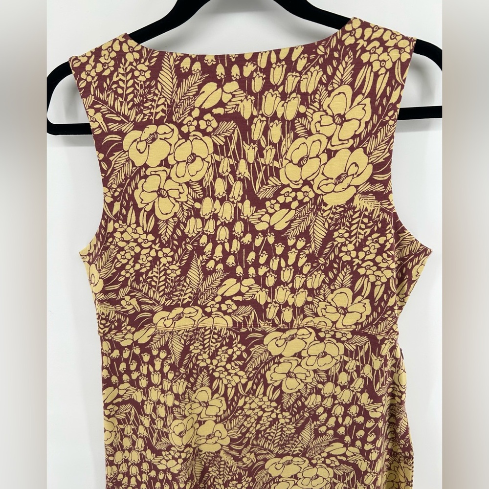 Toad&Co Floral Mini Dress in Cream and Mauve NWT - Picture 5 of 6
